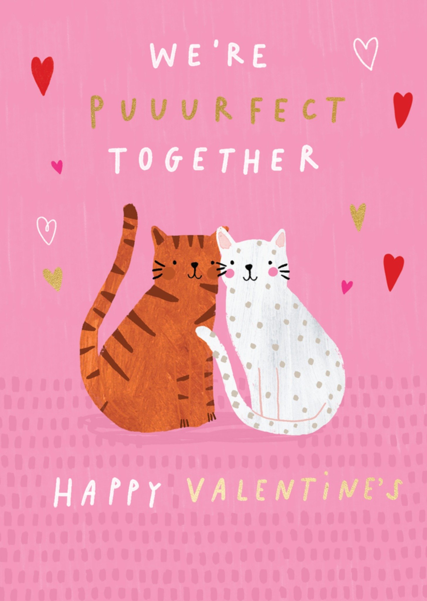 Valentijnskaart Puuurfect together Kaart Scribbler