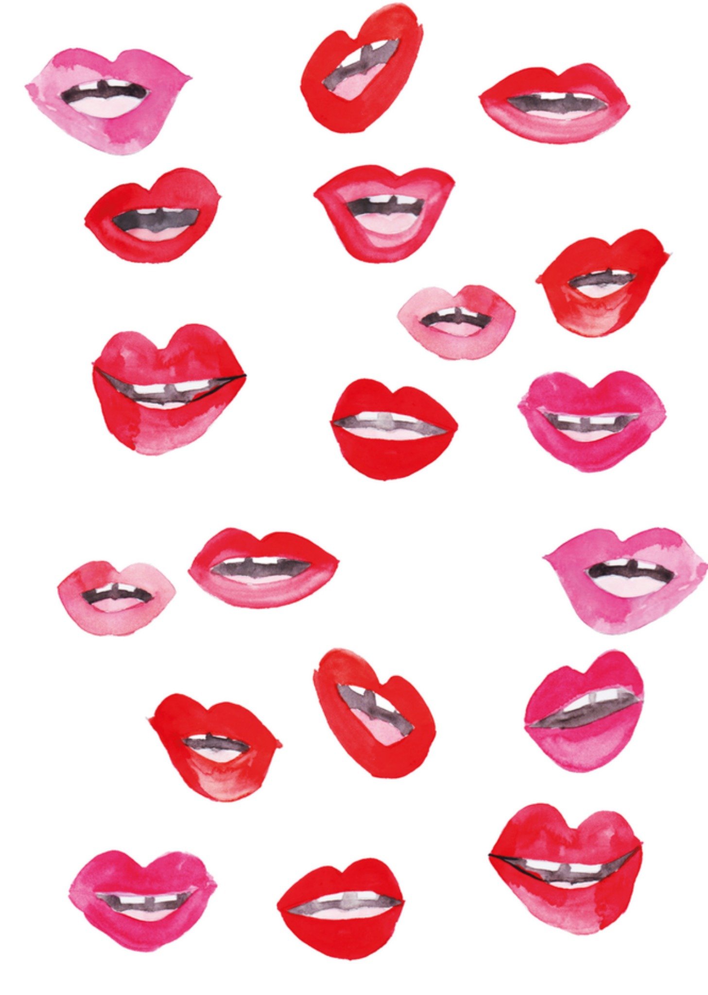 Lippen Kaart Marie Bodié