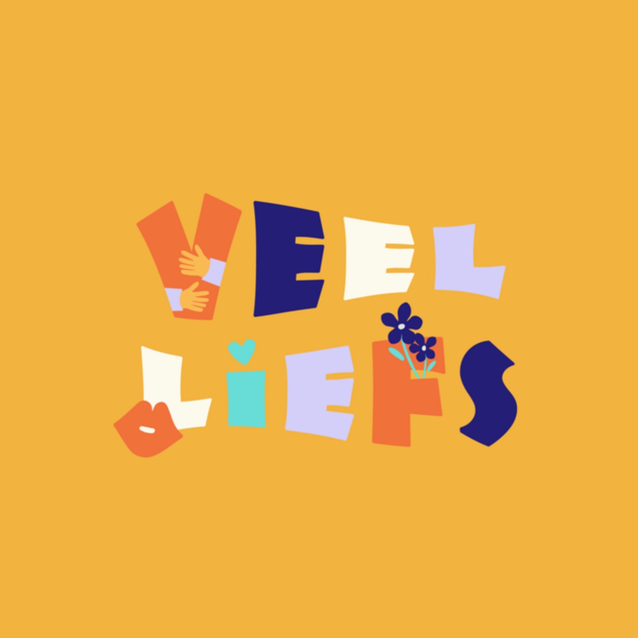 Greetz Denken aan kaart veel liefs Vierkant