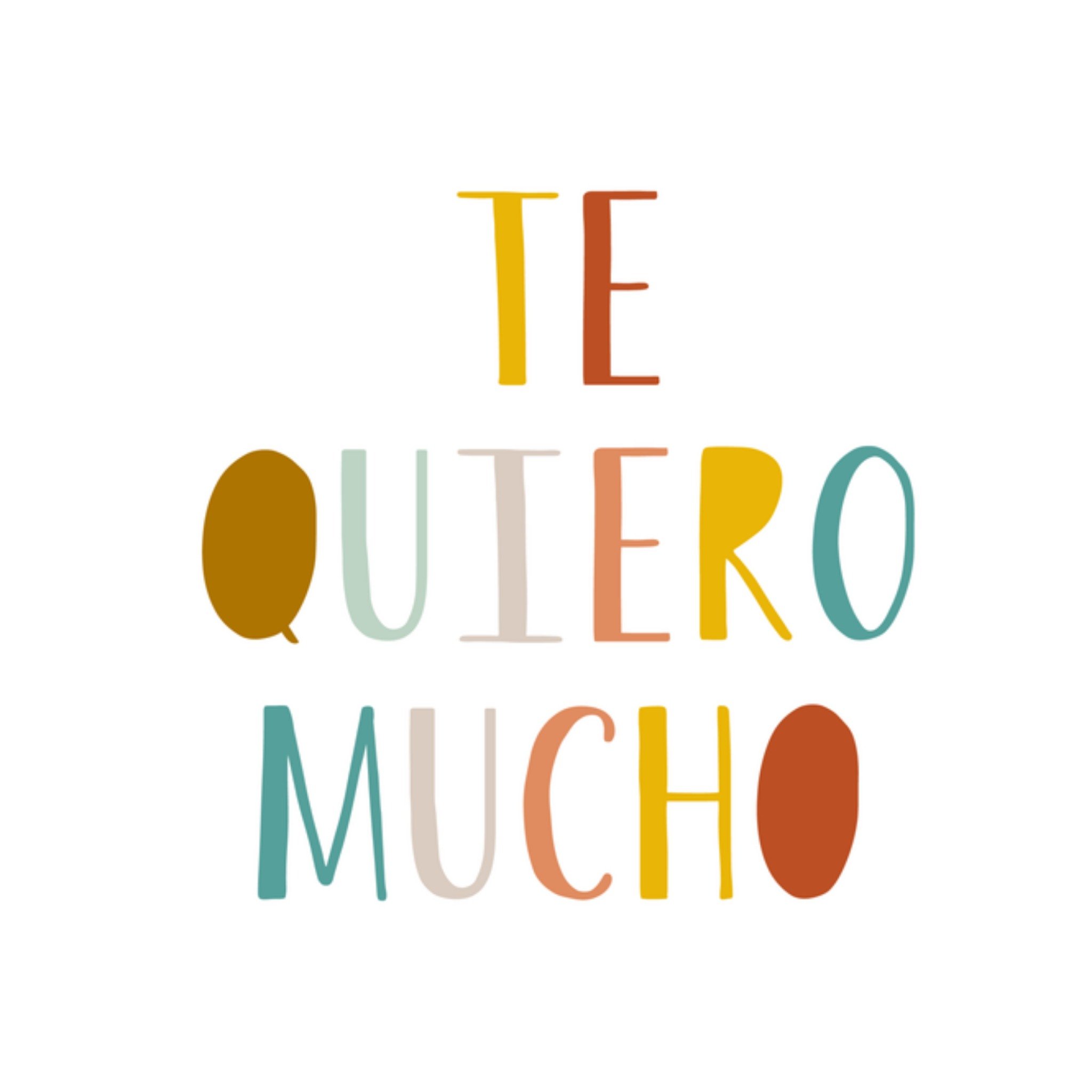 Greetz Valentijnskaart te quiero Vierkant