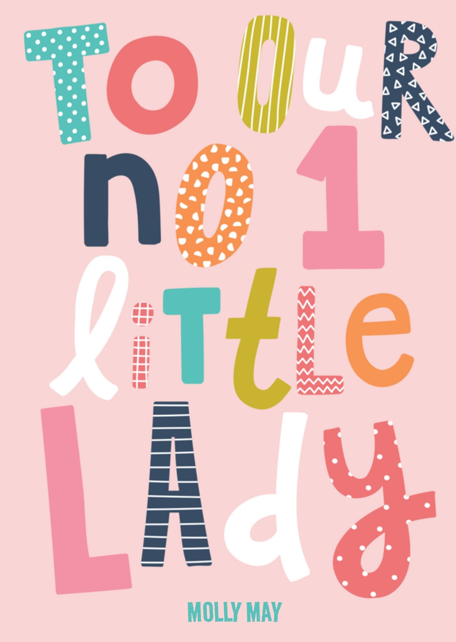 Verjaardag Roze Meisje Greetz