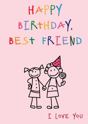 Anoela Cards | Verjaardagskaart | best friend