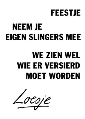 Verjaardagskaart | Loesje | Grappig | Quote