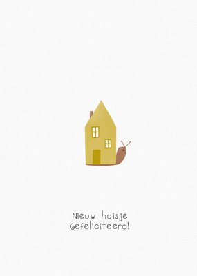 Greetz | Nieuwe woning kaart | huis | illustratie