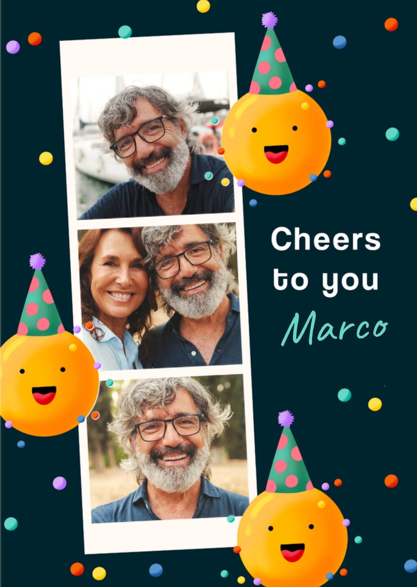 Verjaardagskaart Cheers to you Greetz