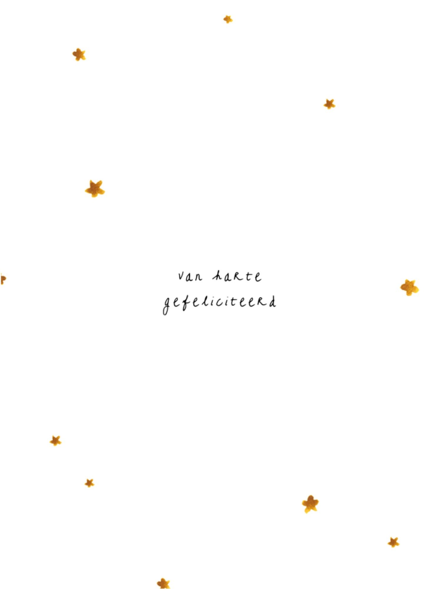 Verjaardagskaart Sterren Kaart MILA