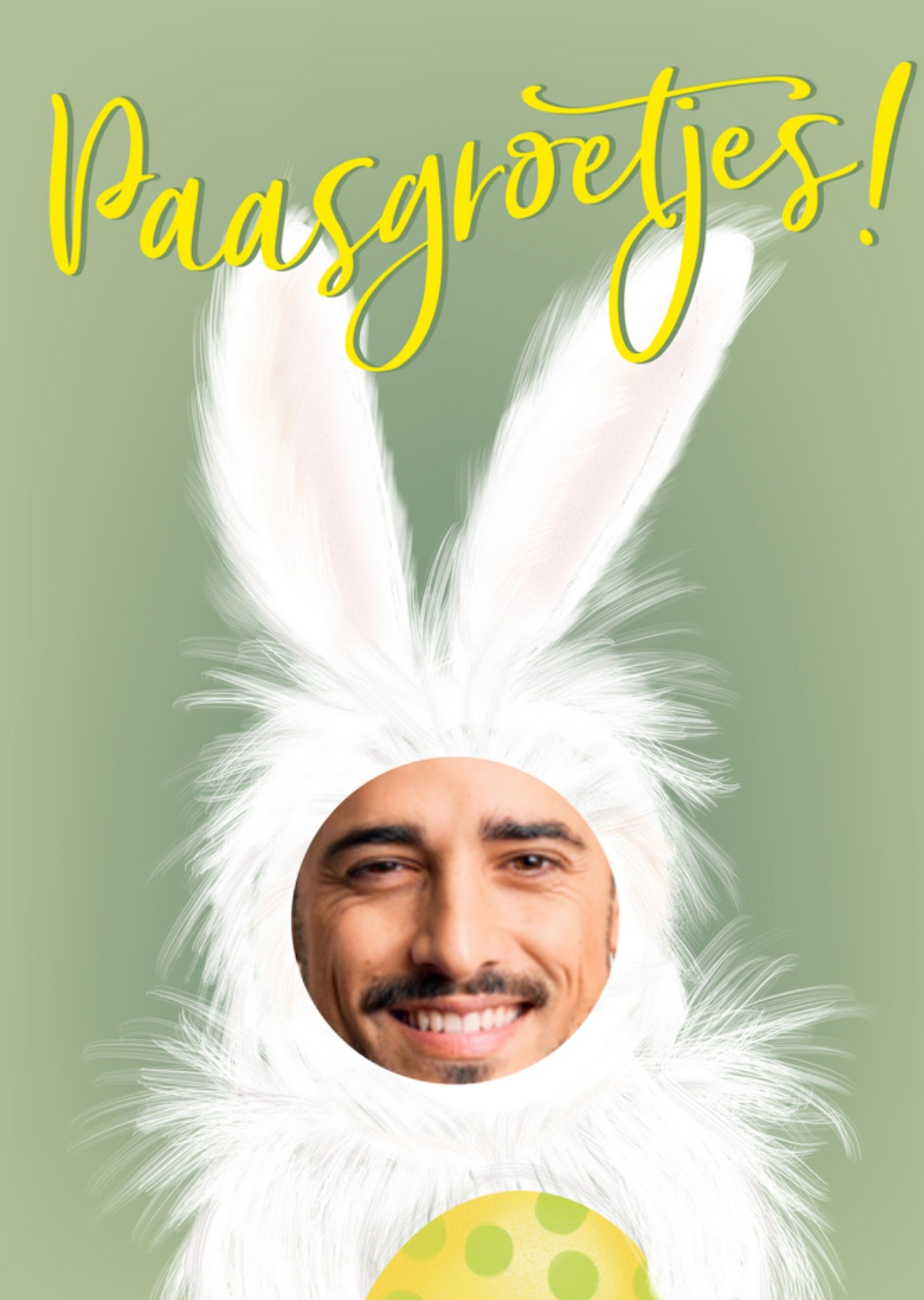 Paaskaart fotokaart paasgroetjes Kaart Tsjip