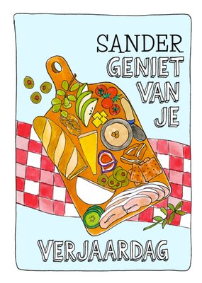 Sandysign | Verjaardagskaart | Geniet van je verjaardag