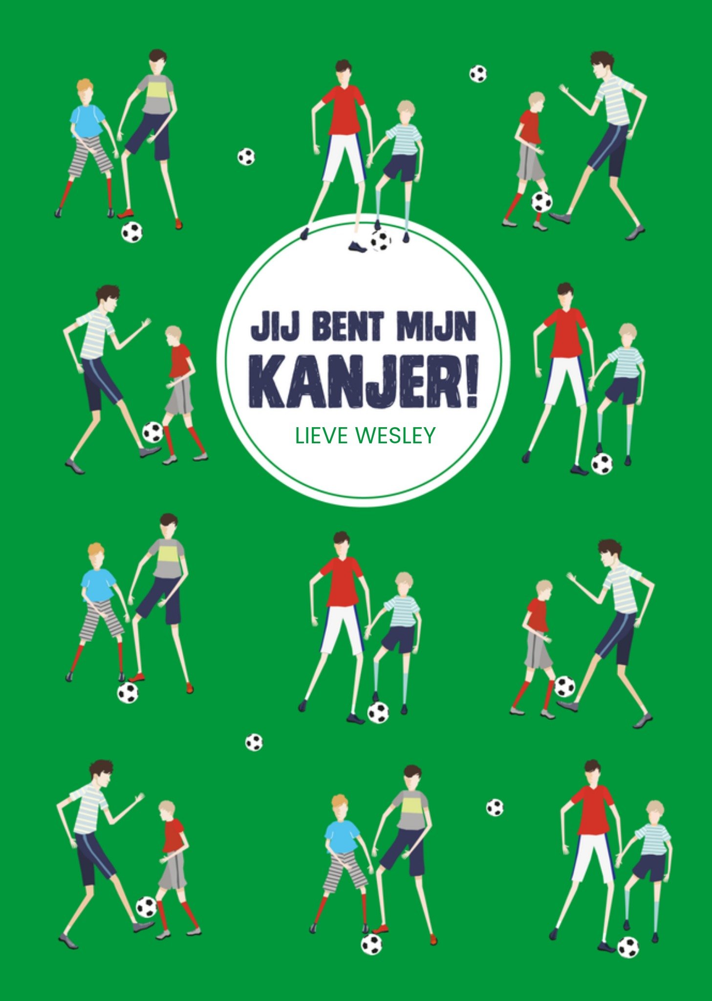 Valentijnskaart Zoon Kaart TMS