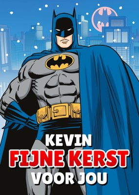 Warner Bros | Kerstkaart | Batman | Met naam