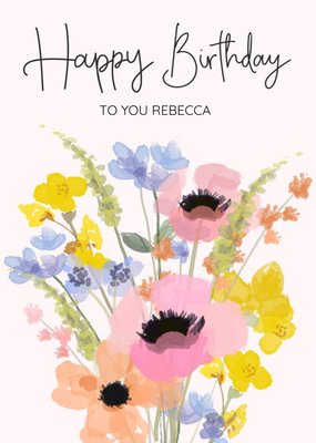 Greetz | Verjaardagskaart | Bloemen