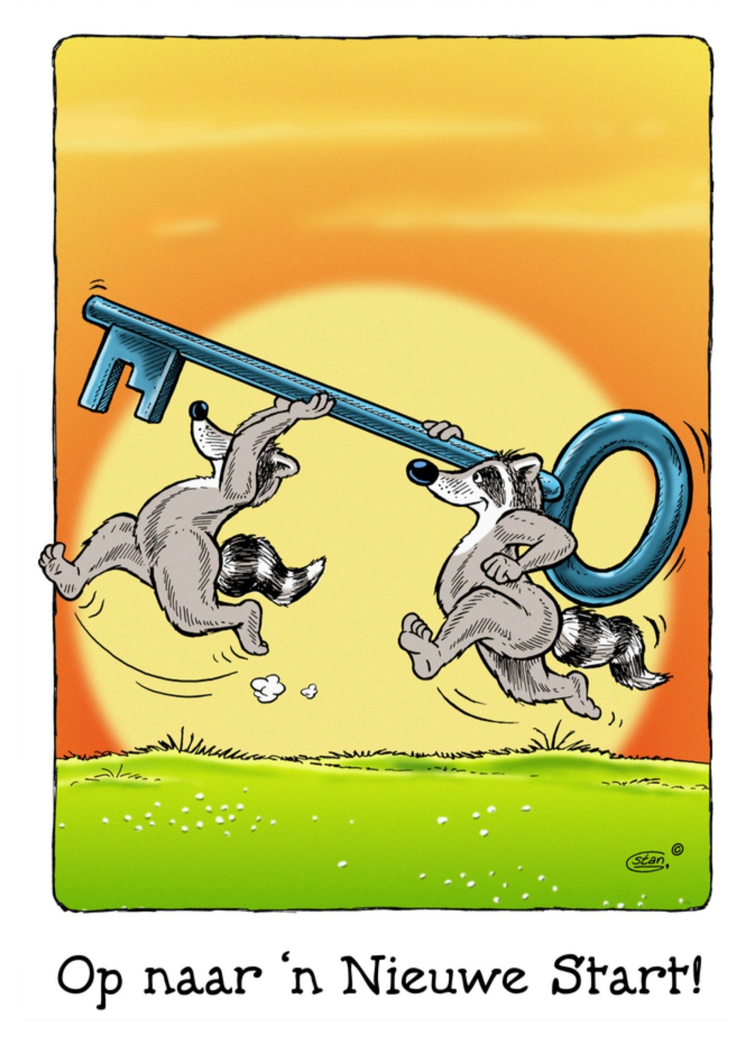 Bengels Nieuwe Woning Kaart Nieuwe Start! Kaart Stan Groenland