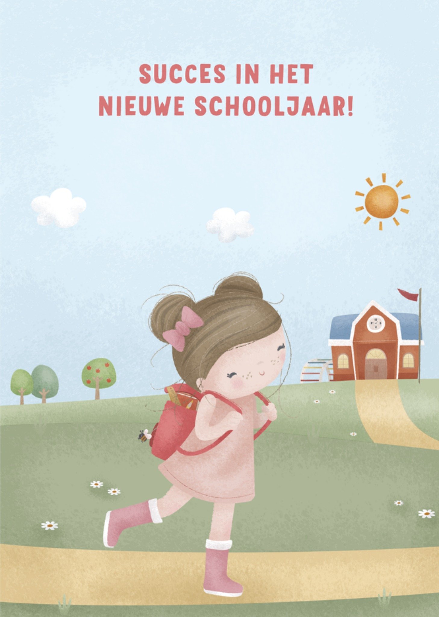 Succeskaart Back to school Kaart Little Dutch