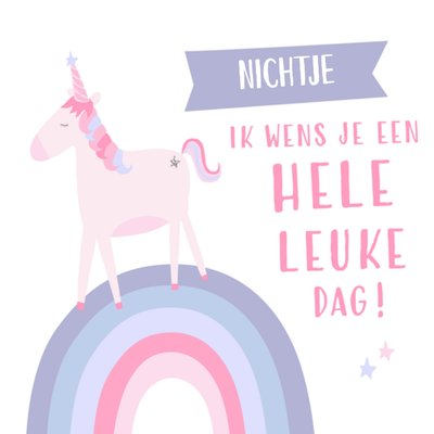 Greetz | Verjaardagskaart | unicorn