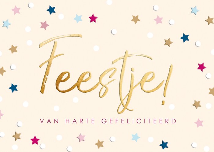 TMS | Verjaardagskaart | Feestje