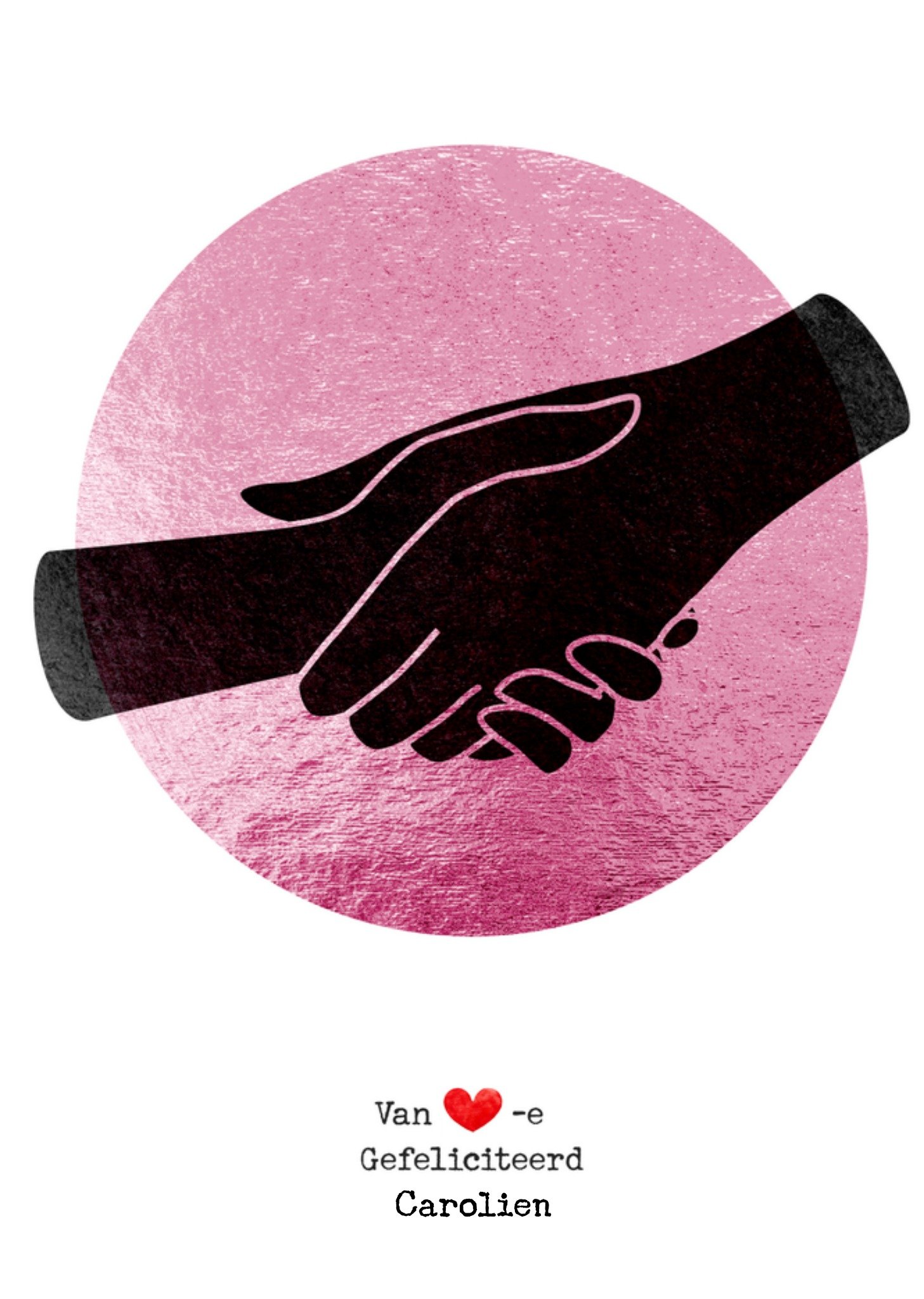 Felicitatiekaart Aquarel Kaart Bright Spot