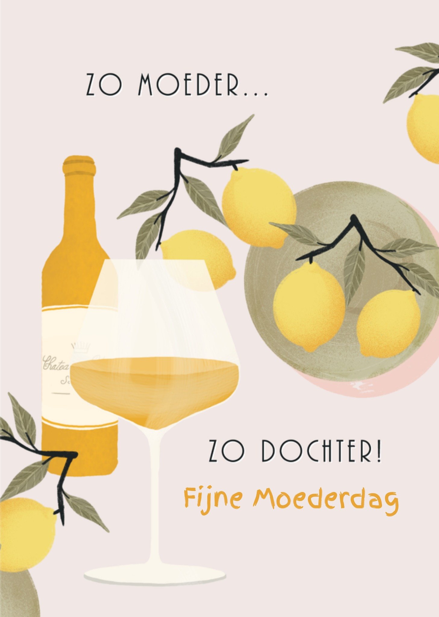 Moederdagkaart Drinken Greetz