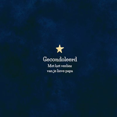 Greetz | Condoleancekaart | papa