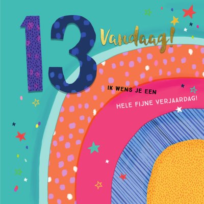 Greetz | Verjaardagskaart | 13 jaar