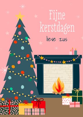 Greetz | Kerstkaart | lieve zus