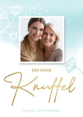 Luckz | Sterkte kaart | foto | dikke knuffel