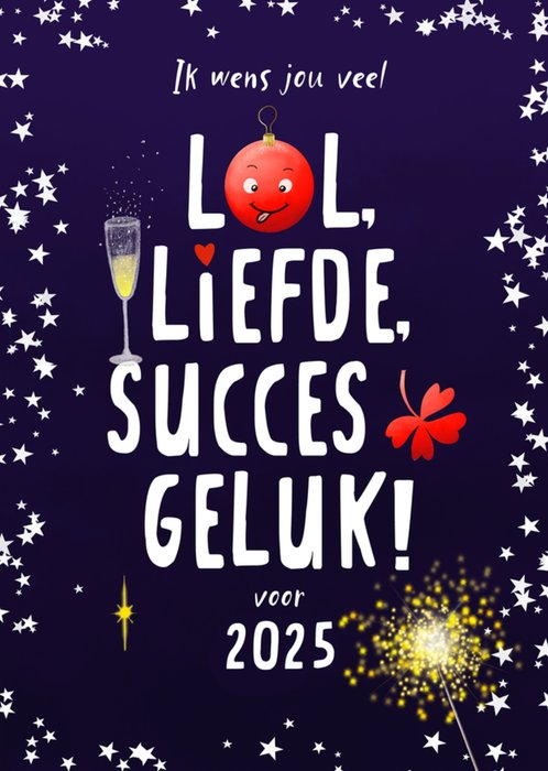 Patricia Hooning | Nieuwjaarskaart | Liefde, succes, geluk