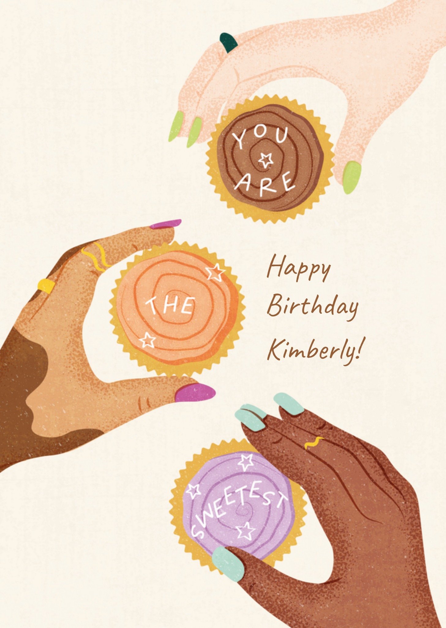 Verjaardagskaart met naam Kaart Melolelo