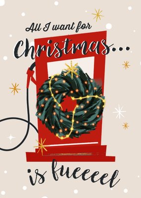 Greetz | Kerstkaart | benzine | duur