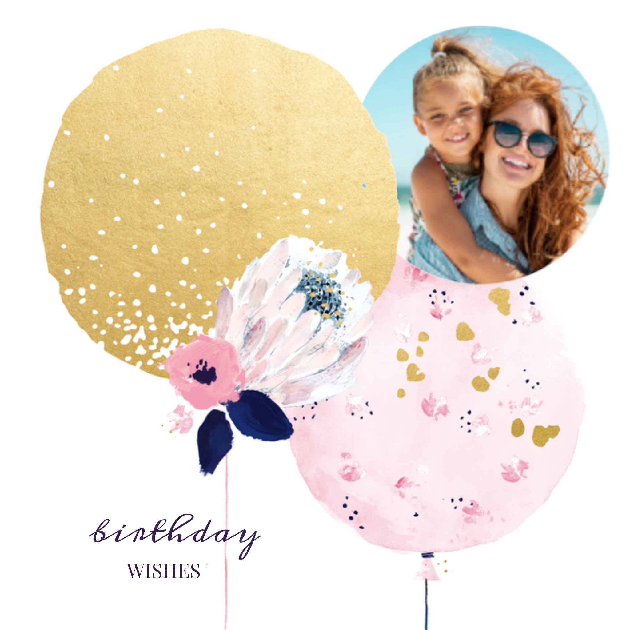 Hotch Potch Verjaardagskaart fotokaart Vierkante Kaart Hotchpotch