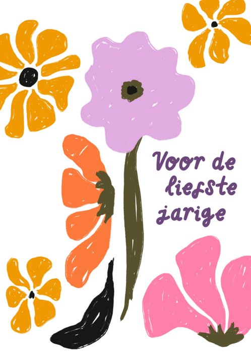 Greetz | Verjaardagskaart | bloemen