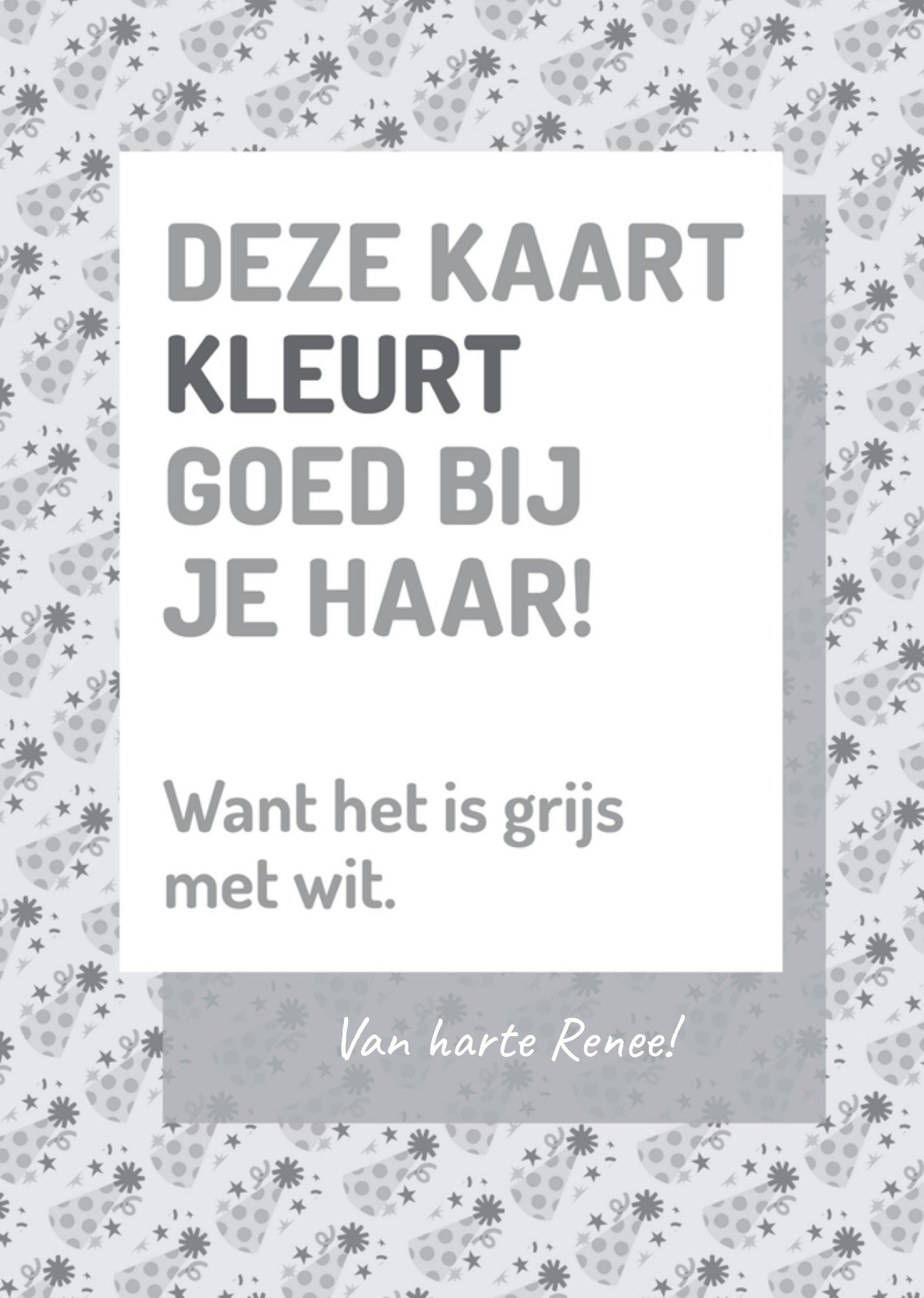 Verjaardagskaart met naam Kaart Love Repeat