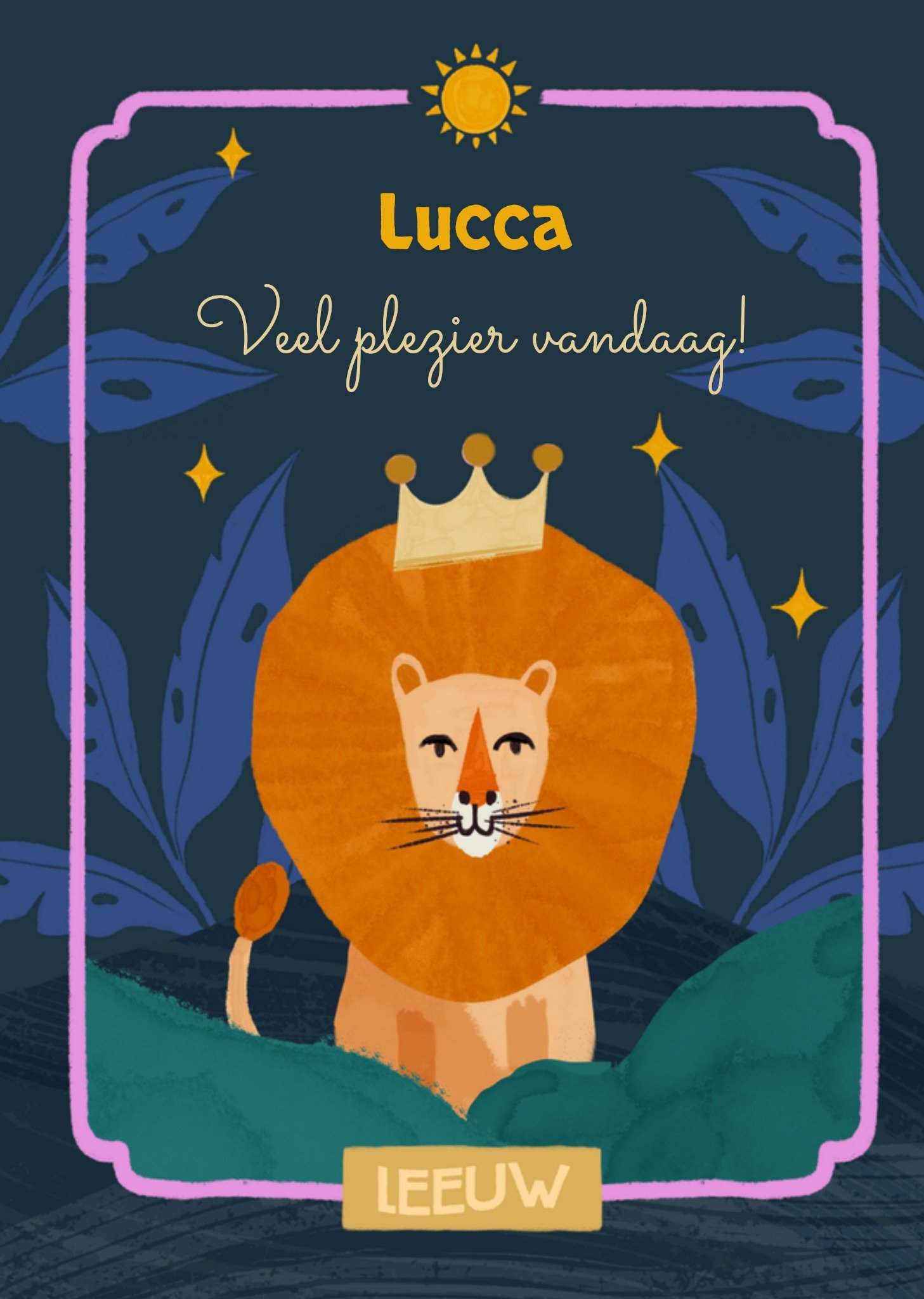 Verjaardagskaart sterrenbeeld Kaart Greetz