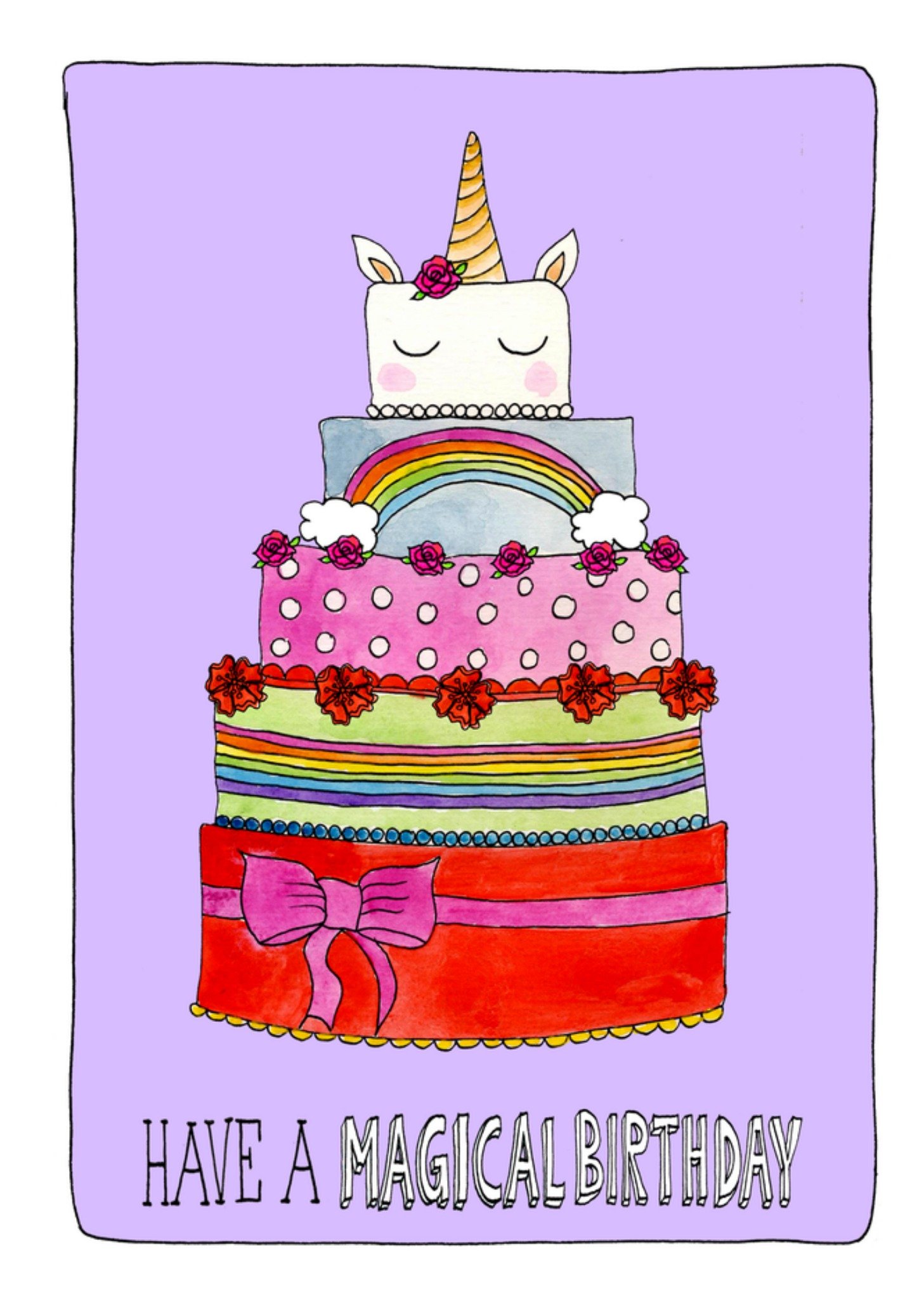 Verjaardagskaart Magical Kaart Sandysign