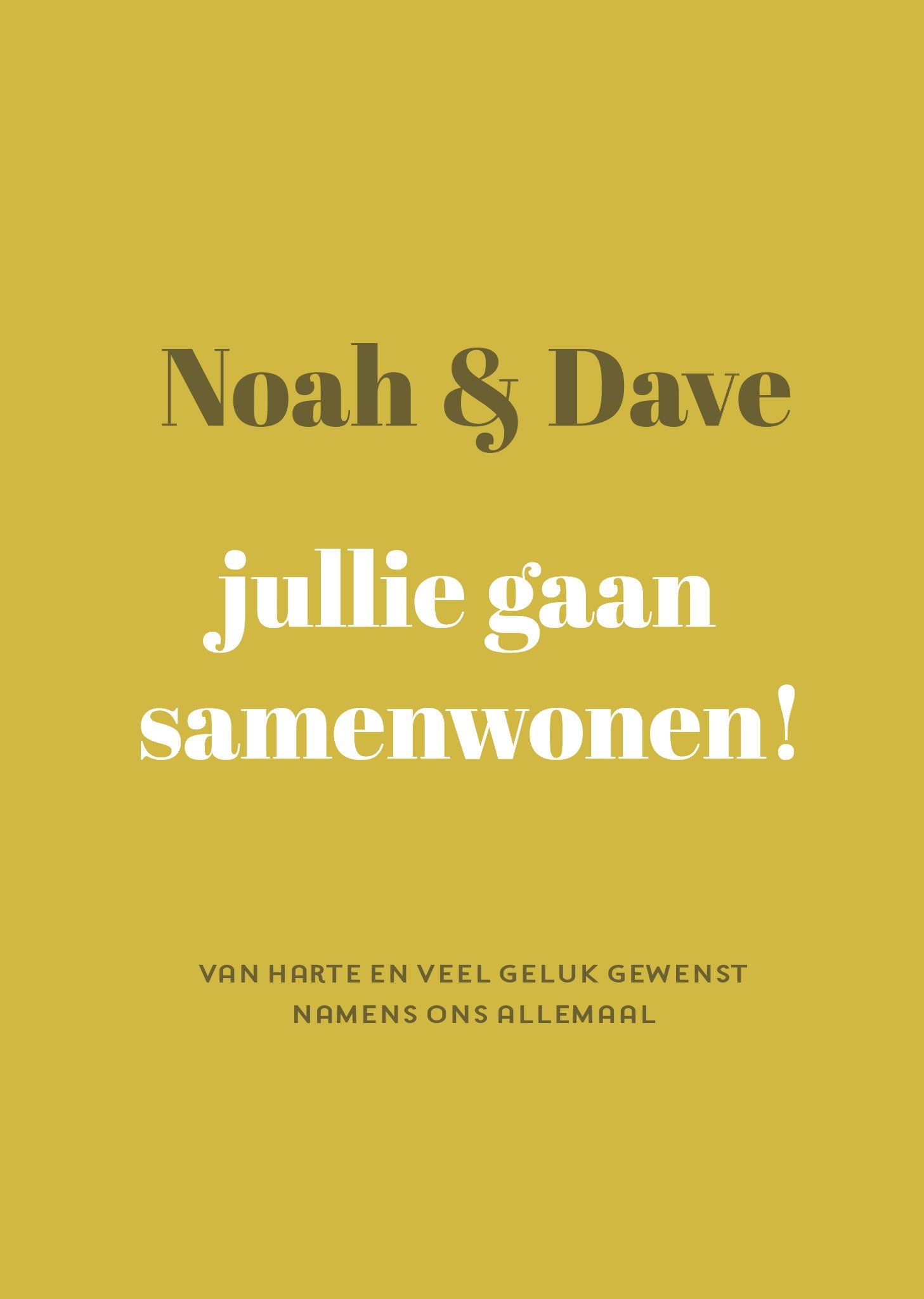 Verhuiskaart Zakelijk Kaart Greetz