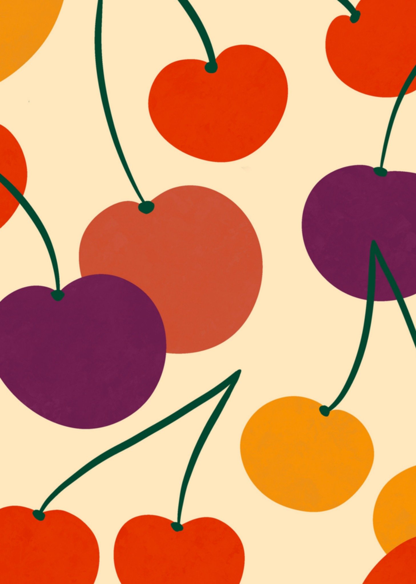 Beterschapskaart kersjes Greetz