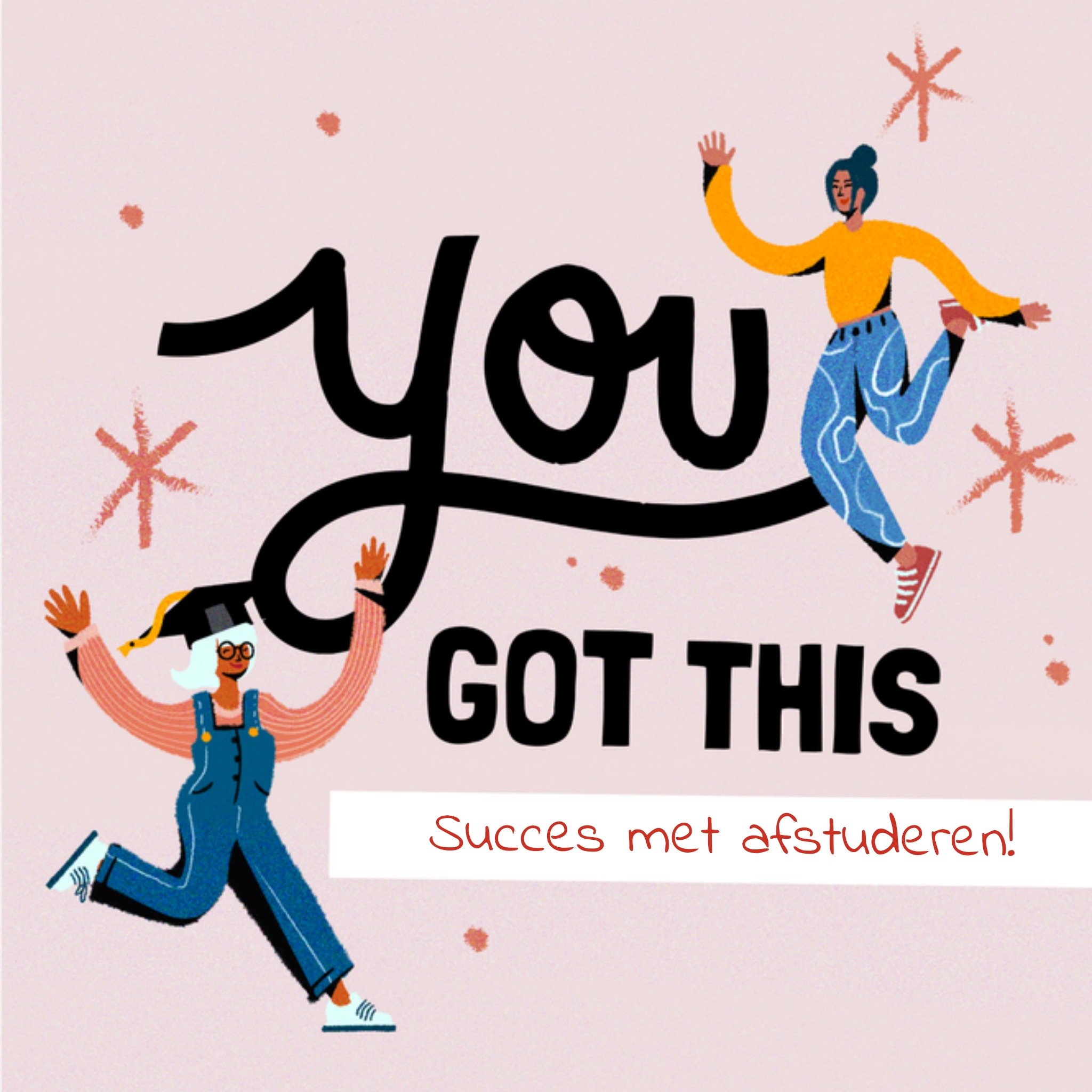 Greetz Succeskaart Examen You got this Vierkant