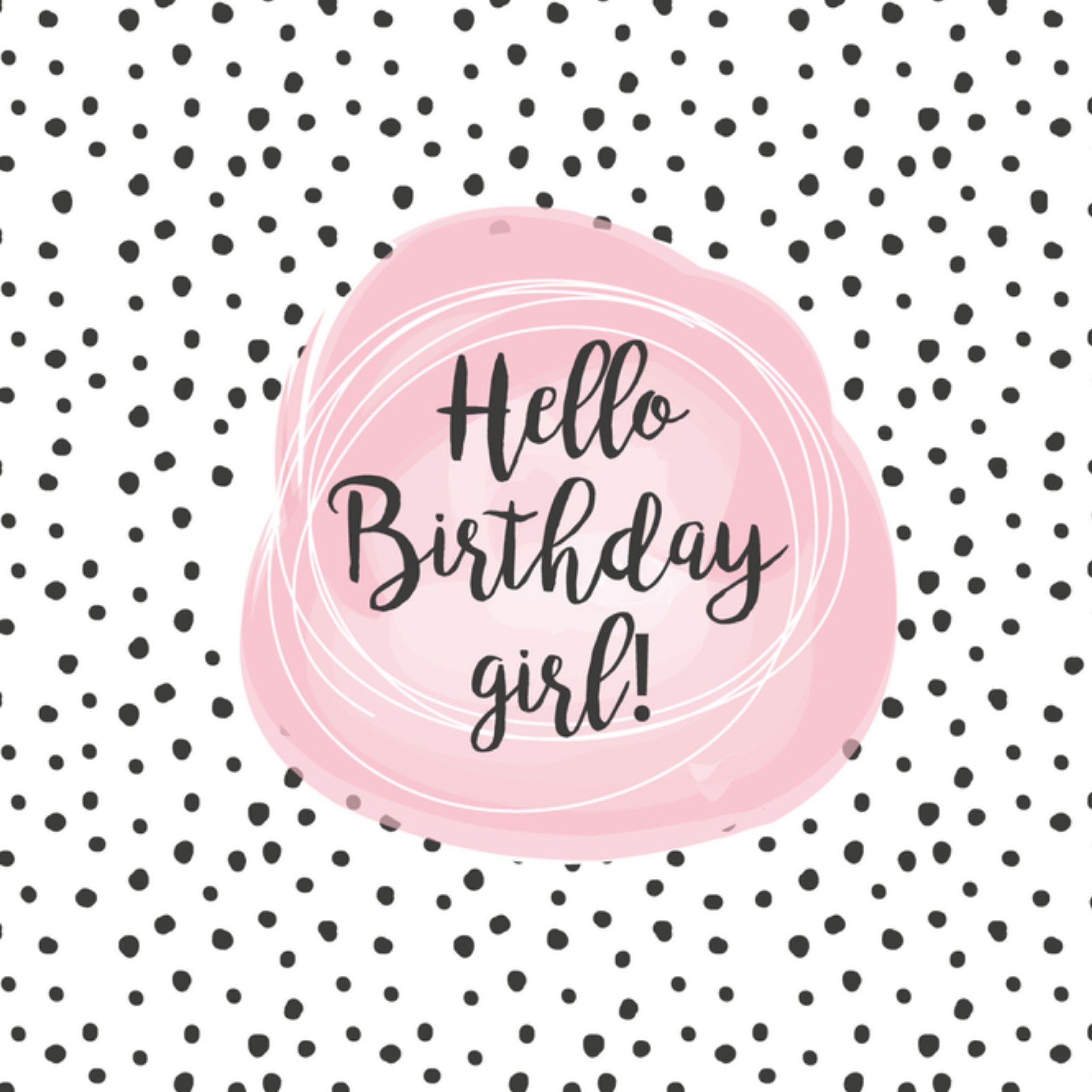 Verjaardag stippen Vierkante Kaart Tsjip