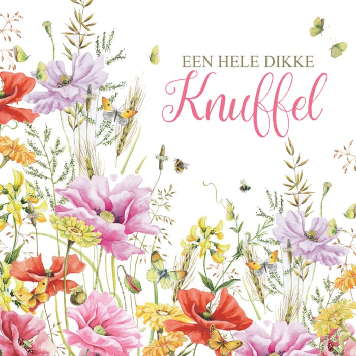 Janneke Brinkman | Sterkte kaart | bloemen