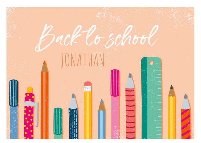 Paperclip | Back to school | naam | illustratie