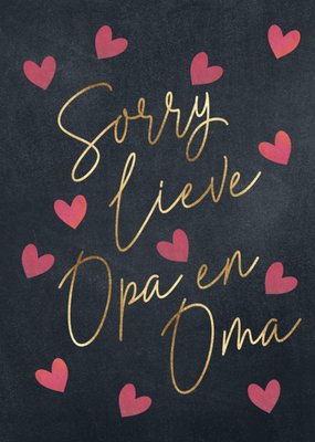Luckz | Sorry kaart | Opa en Oma