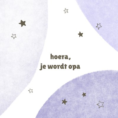 Greetz | Zwangerschapskaart | Opa