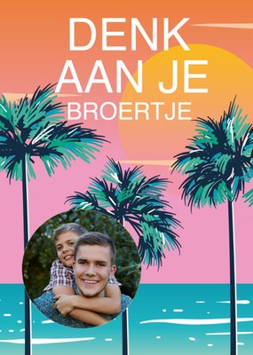 Paperclip | Denken aan kaart | broertje | foto