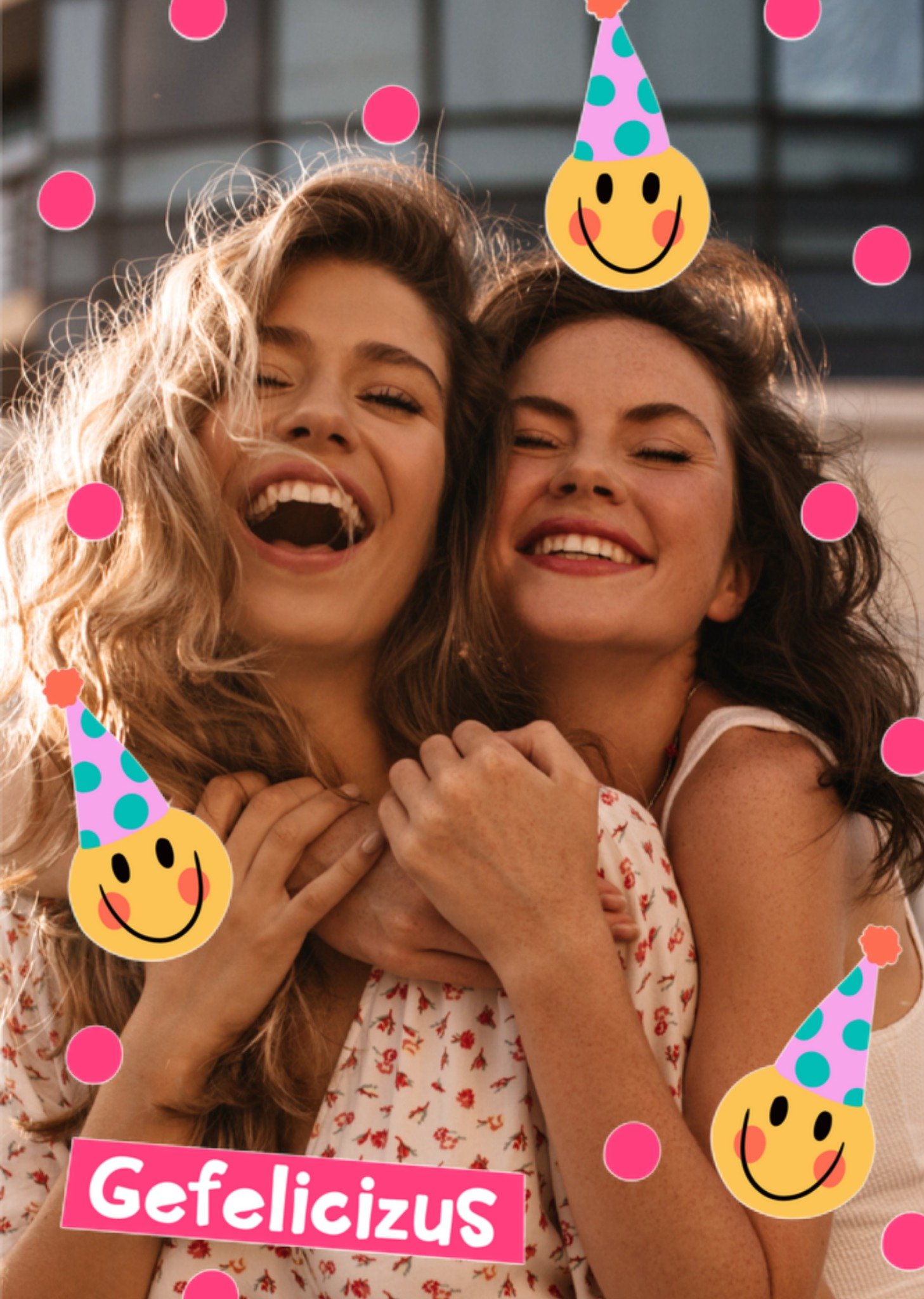 Verjaardagskaart Feestje Gefelicizus Greetz