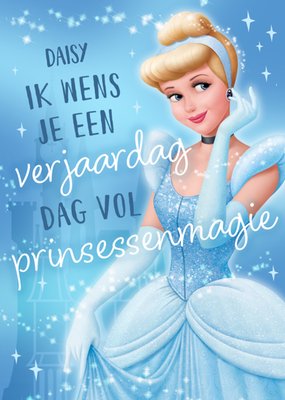 Disney Prinsessen | Verjaardagskaart | Cinderella