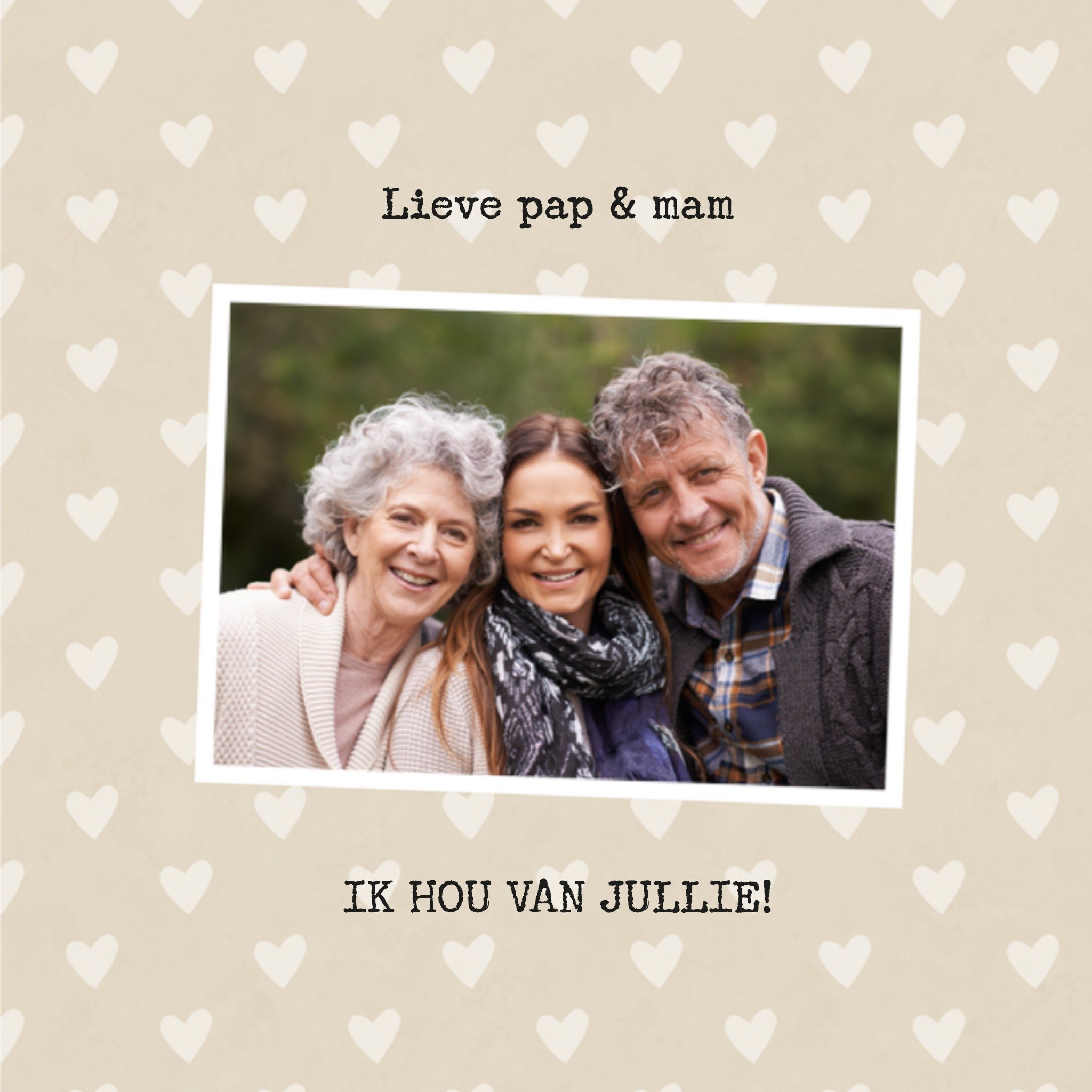 Greetz Valentijnskaart Mam en Pap Vierkant