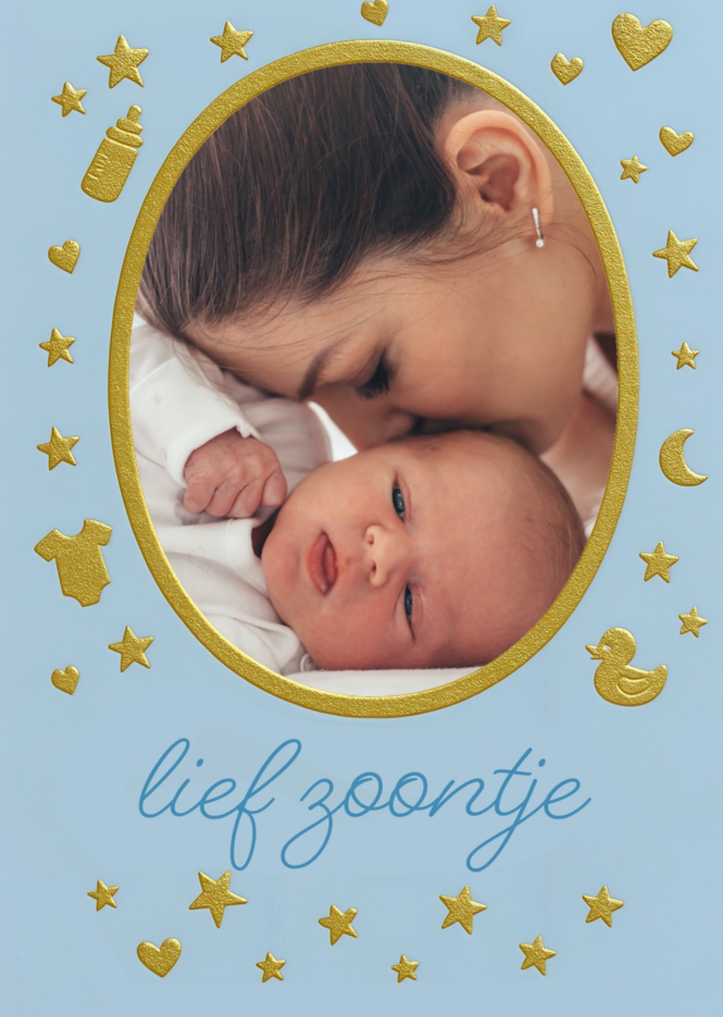 Greetz Geboortekaart Lief zoontje Standard Card