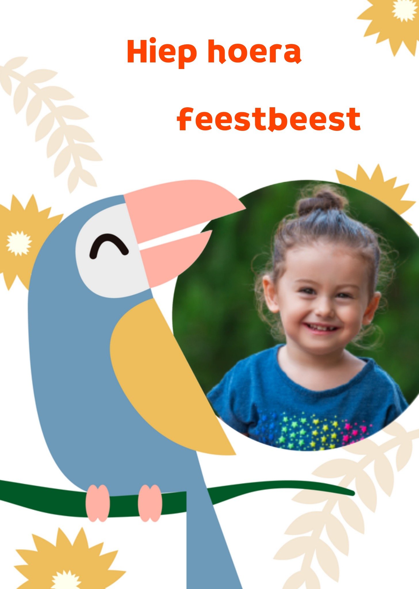 Verjaardagskaart Meisje Greetz