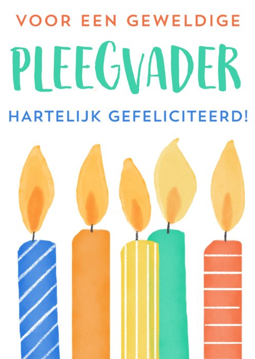 Greetz | Verjaardag | Kaarsjes | Pleegvader