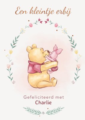 Disney | Geboortekaart | Winnie the Pooh | Pooh en Piglet | Met naam