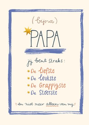 Funny Side Up | Vaderdagkaart| Papa